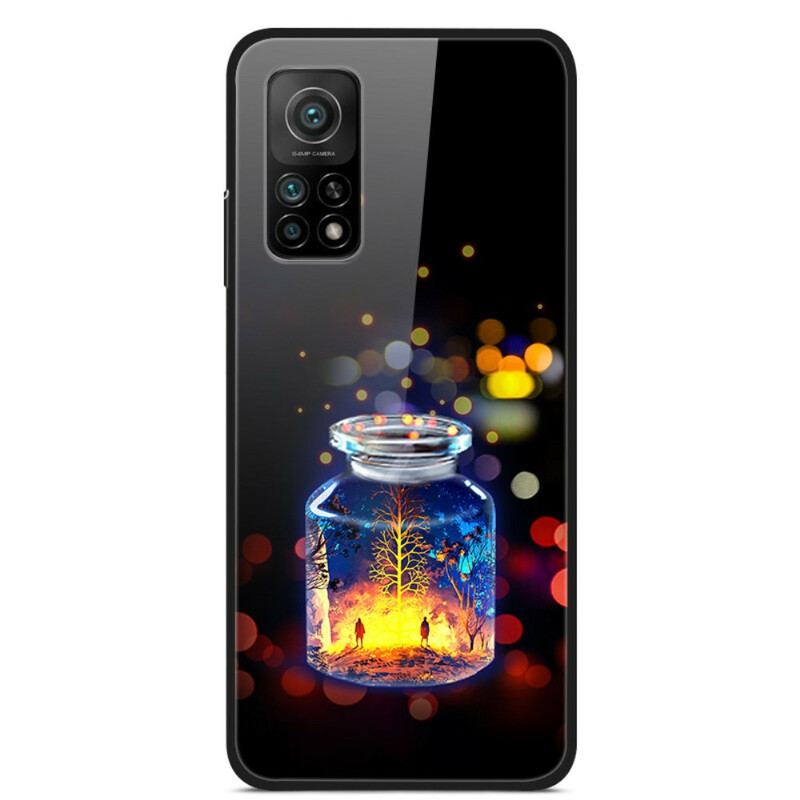 Coque Xiaomi 10T / 10T Pro Verre Trempé Bouteille de Souhaits