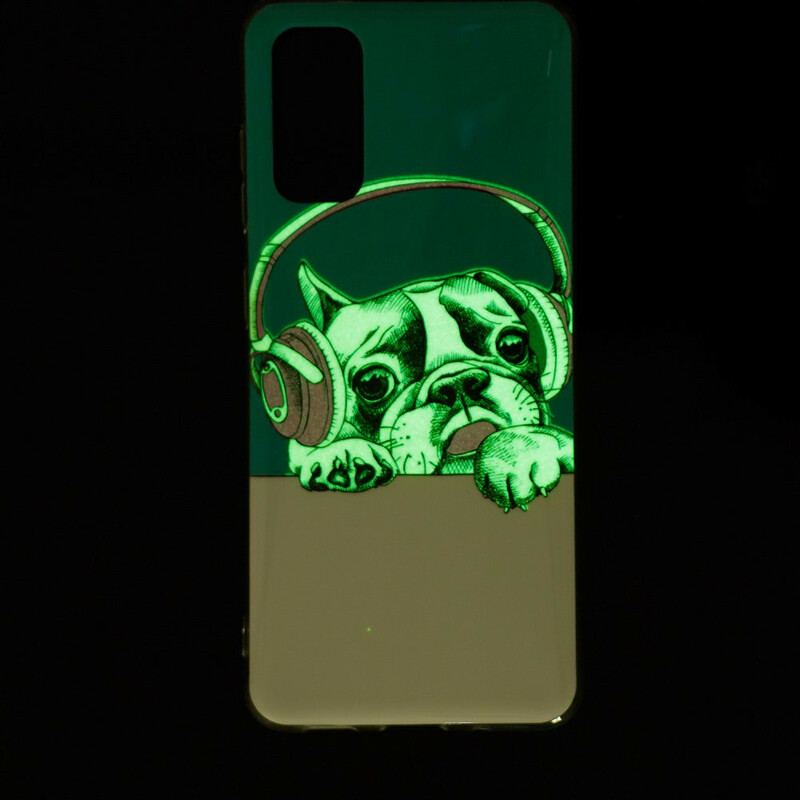 Coque Xiaomi Mi 10T / 10T Pro Chien Fluorescente