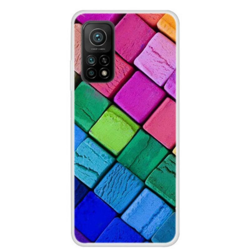 Coque Xiaomi Mi 10T / 10T Pro Cubes Colorés