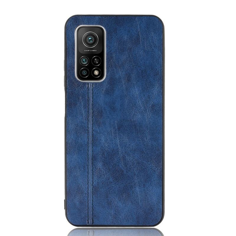 Coque Xiaomi Mi 10T / 10T Pro Effet Cuir Couture