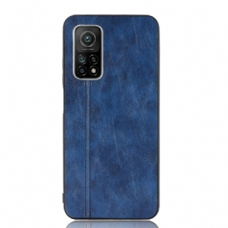 Coque Xiaomi Mi 10T / 10T Pro Effet Cuir Couture