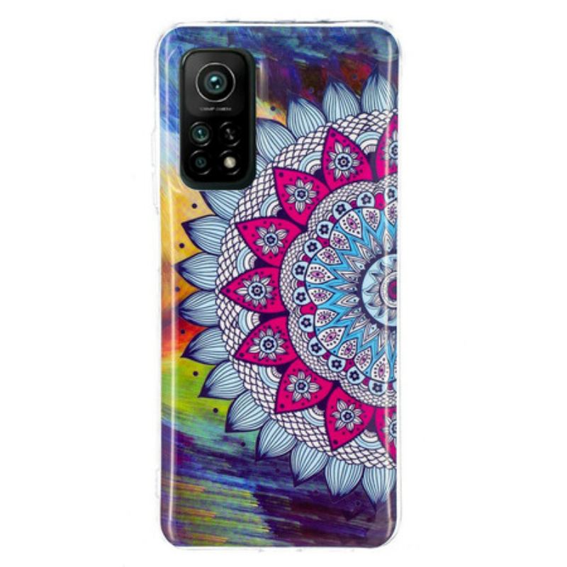 Coque Xiaomi Mi 10T / 10T Pro Mandala Coloré Fluorescente