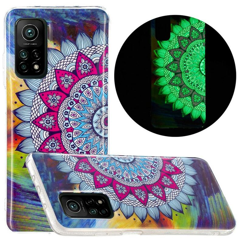 Coque Xiaomi Mi 10T / 10T Pro Mandala Coloré Fluorescente