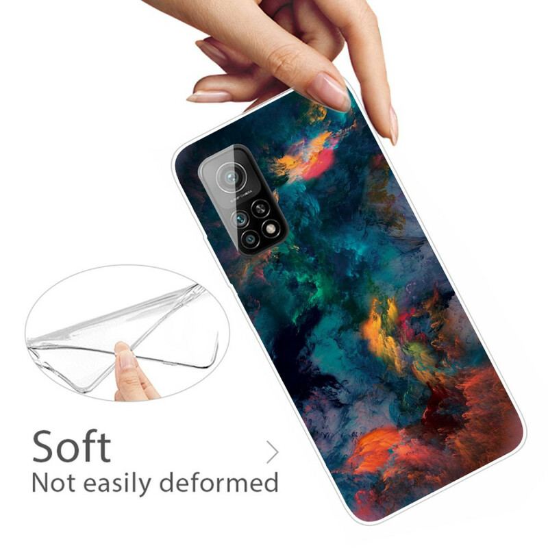 Coque Xiaomi Mi 10T / 10T Pro Nuages Colorés