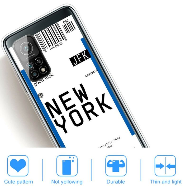 Coque Xiaomi Mi 10T / 10T Pro Pass to New York