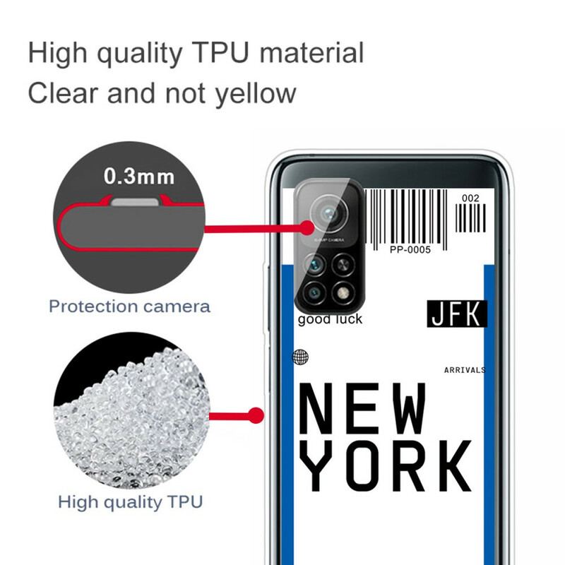 Coque Xiaomi Mi 10T / 10T Pro Pass to New York