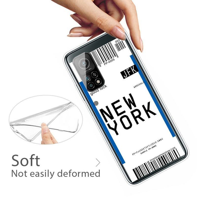 Coque Xiaomi Mi 10T / 10T Pro Pass to New York