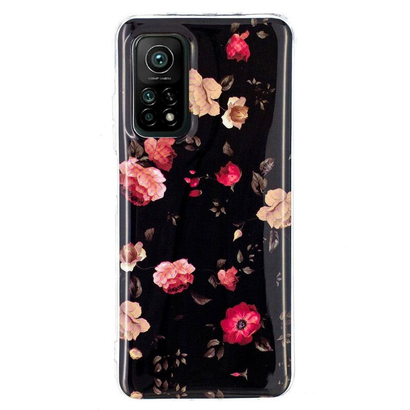 Coque Xiaomi Mi 10T / 10T Pro Série Floralies Fluorescente