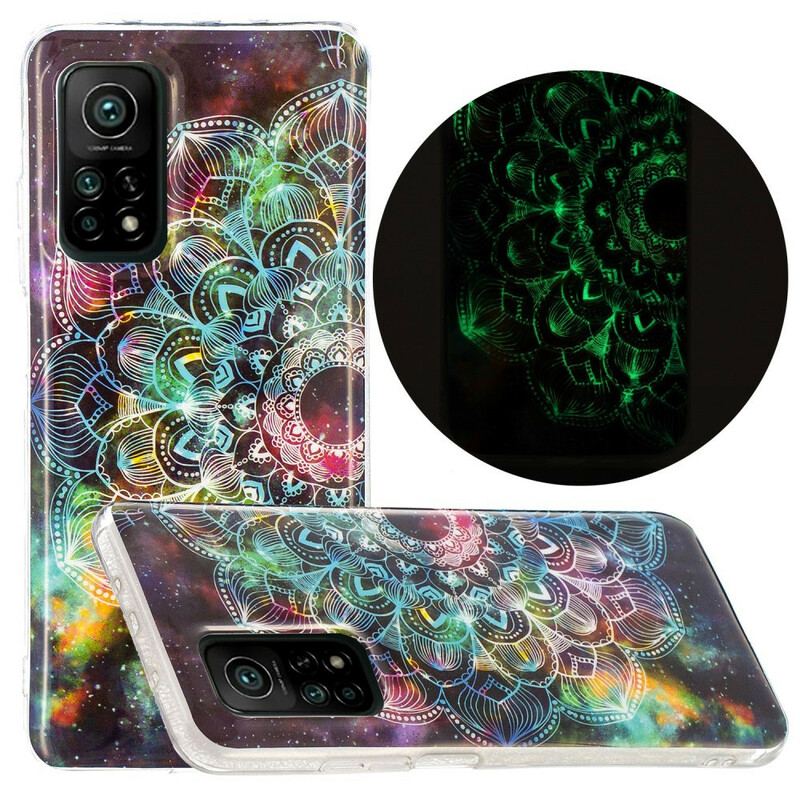 Coque Xiaomi Mi 10T / 10T Pro Série Floralies Fluorescente