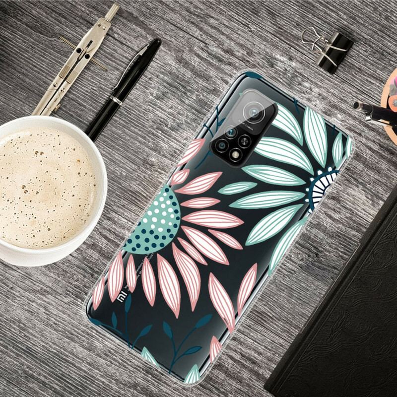 Coque Xiaomi Mi 10T / 10T Pro Transparente Une Fleur