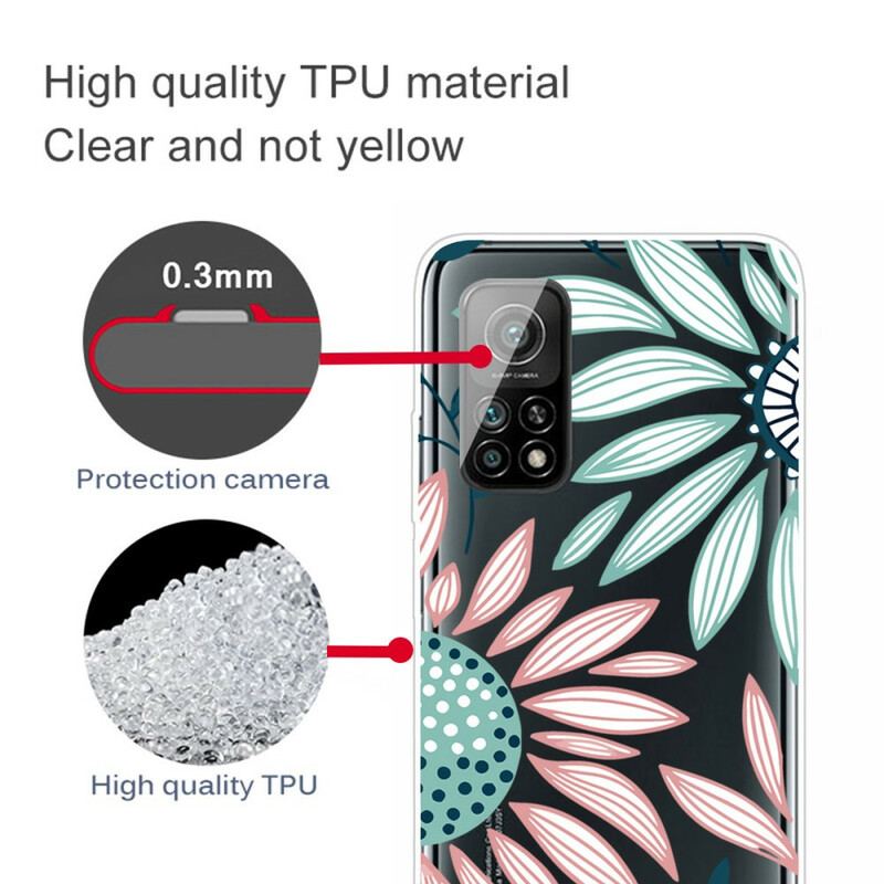 Coque Xiaomi Mi 10T / 10T Pro Transparente Une Fleur