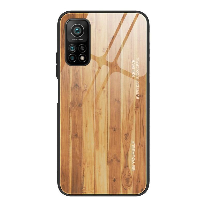 Coque Xiaomi Mi 10T / 10T Pro Verre Trempé Design Bois