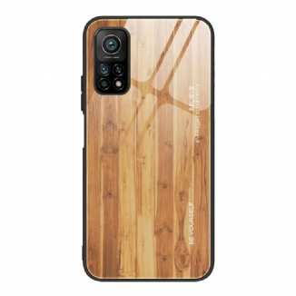 Coque Xiaomi Mi 10T / 10T Pro Verre Trempé Design Bois