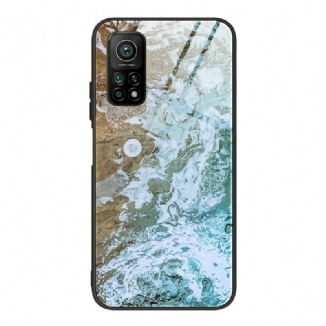 Coque Xiaomi Mi 10T / 10T Pro Verre Trempé Marble Colors