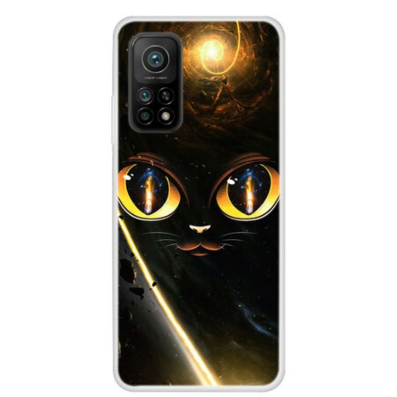 Coque Xiaomi PMi 10T / 10T Pro Chat Galaxie