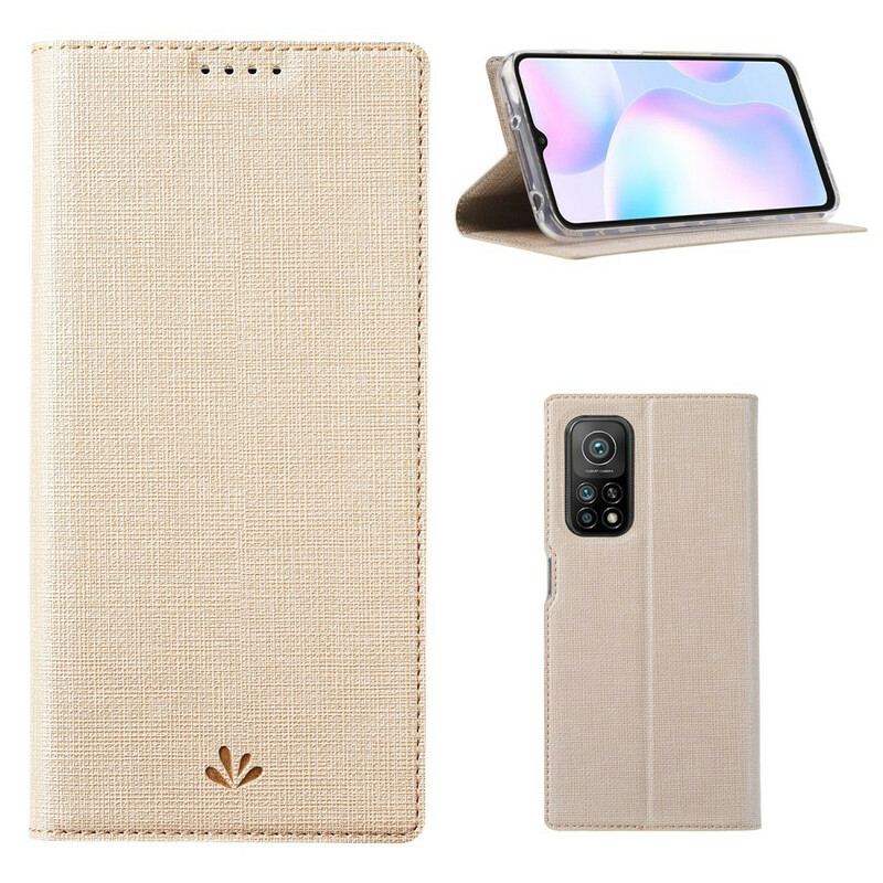 Flip Cover Xiaomi Mi 10T / 10T Pro Texturée VILI DMX