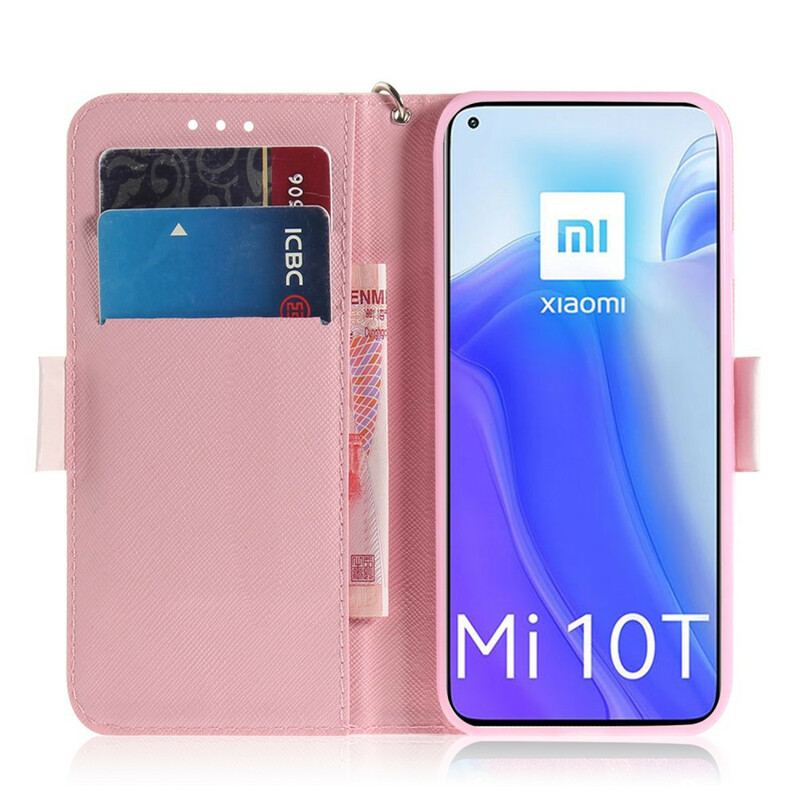 Housse Xiaomi Mi 10T / 10T Pro Amis Chats à Lanière