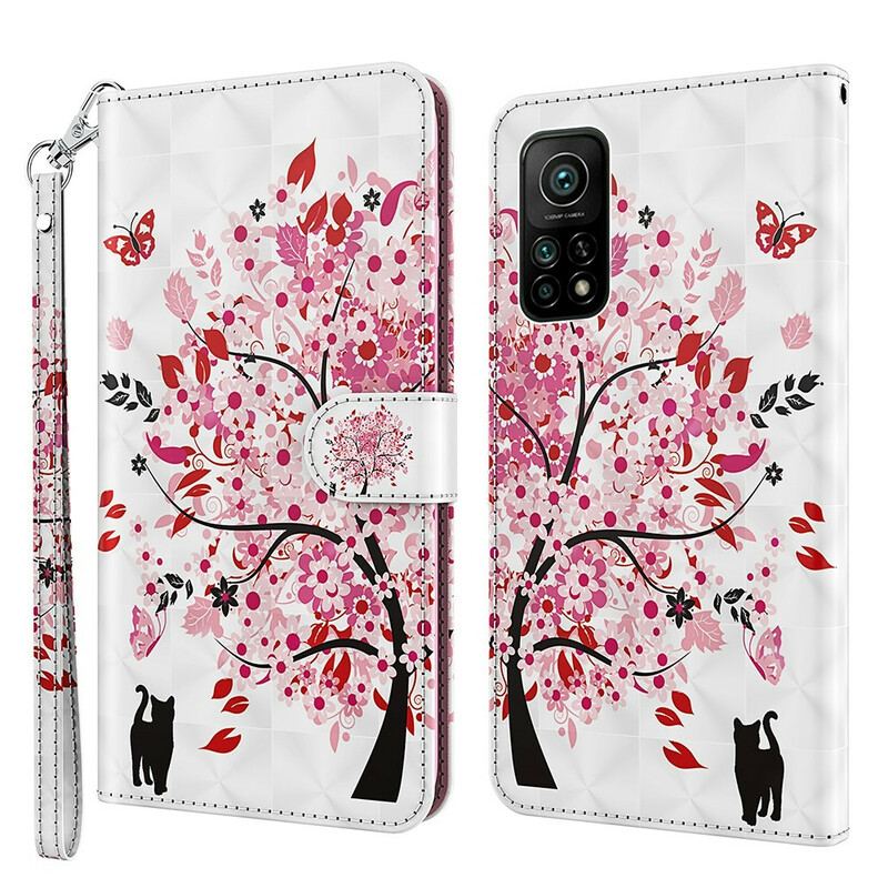 Housse Xiaomi Mi 10T / 10T Pro Arbre Rose