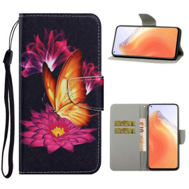 Housse Xiaomi Mi 10T / 10T Pro Papillon et Lotus