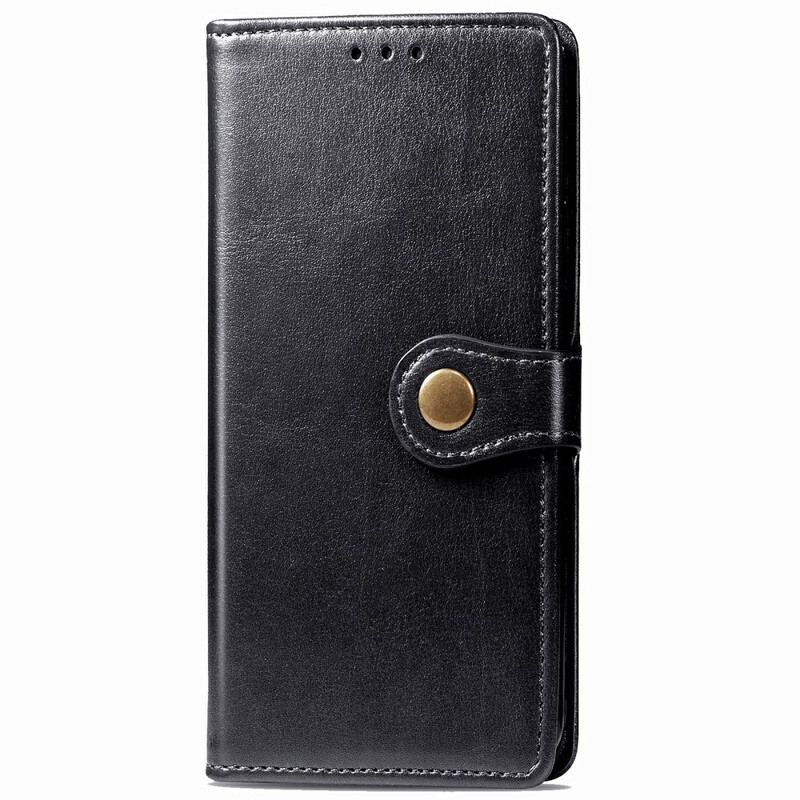 Housse Xiaomi Mi 10T / 10T Pro Simili Cuir et Fermoir Vintage