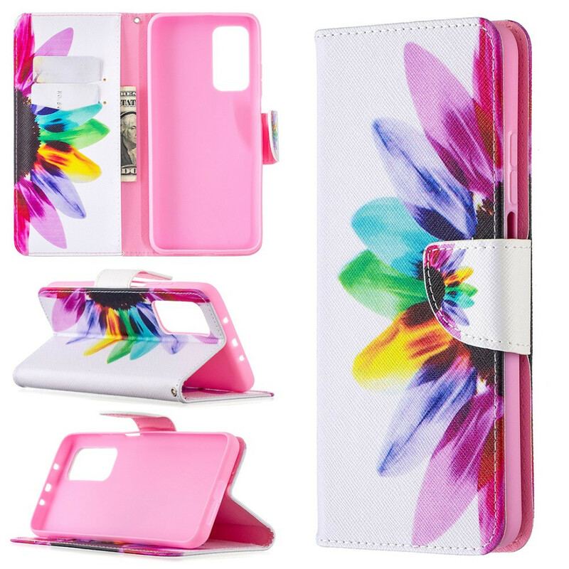 Housse Xiaomi Mi 10T / 10T Propro Fleur Aquarelle