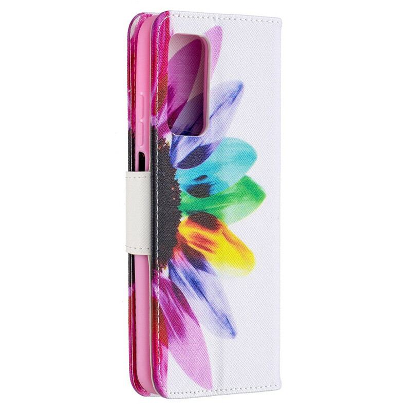 Housse Xiaomi Mi 10T / 10T Propro Fleur Aquarelle