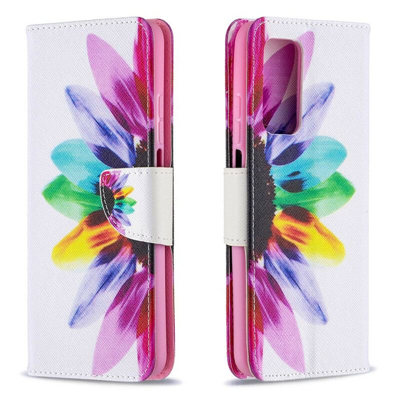 Housse Xiaomi Mi 10T / 10T Propro Fleur Aquarelle