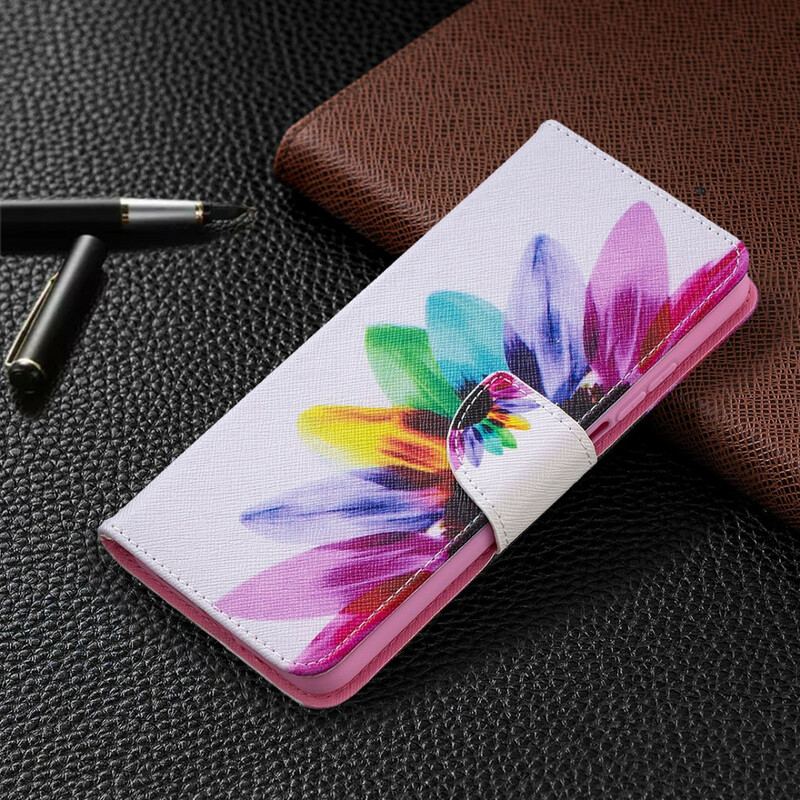 Housse Xiaomi Mi 10T / 10T Propro Fleur Aquarelle