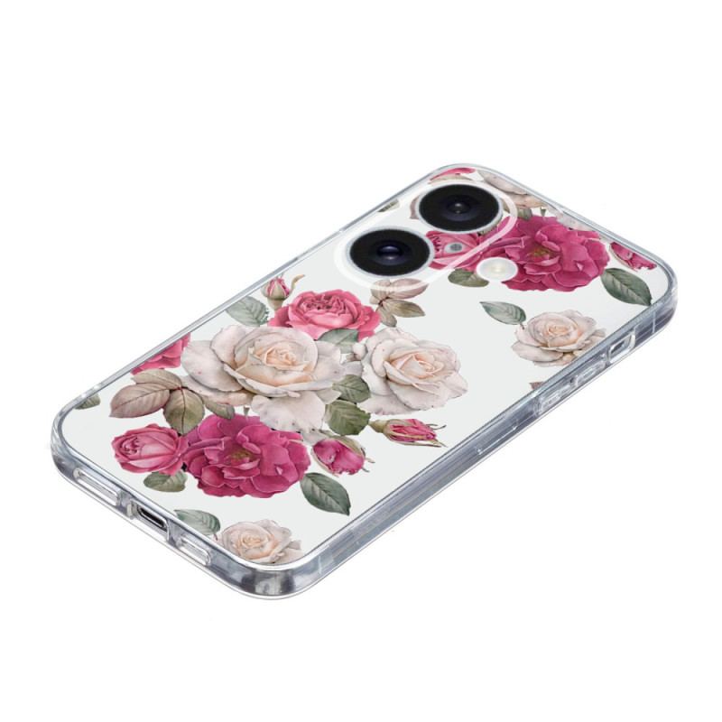 Coque iPhone 16 Plus Jolies Pivoines