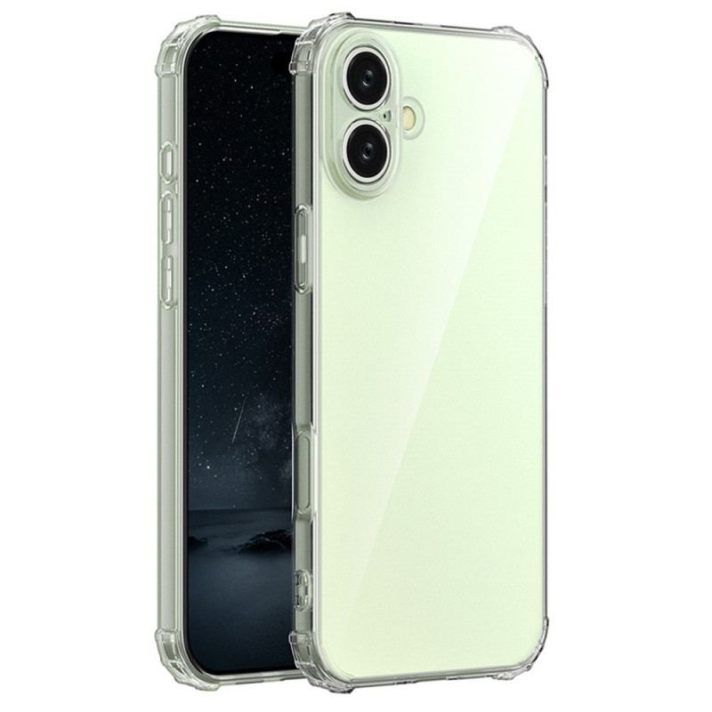 Coque iPhone 16 Plus Transparente Coins Renforcés