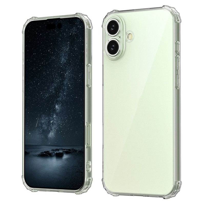 Coque iPhone 16 Plus Transparente Coins Renforcés