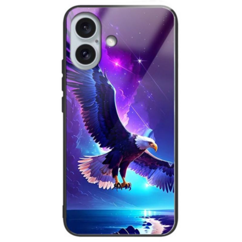 Coque iPhone 16 Plus Verre Trempé Aigle Volant