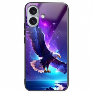 Coque iPhone 16 Plus Verre Trempé Aigle Volant