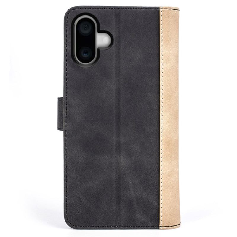 Housse iPhone 16 Plus Bicolore Design