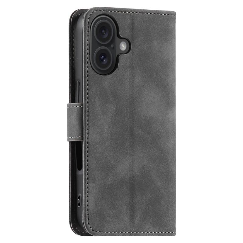 Housse iPhone 16 Plus Bicolore Portefeuille