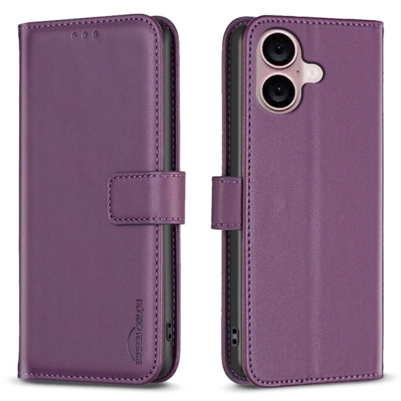 Housse iPhone 16 Plus Classique BINFEN COLOR