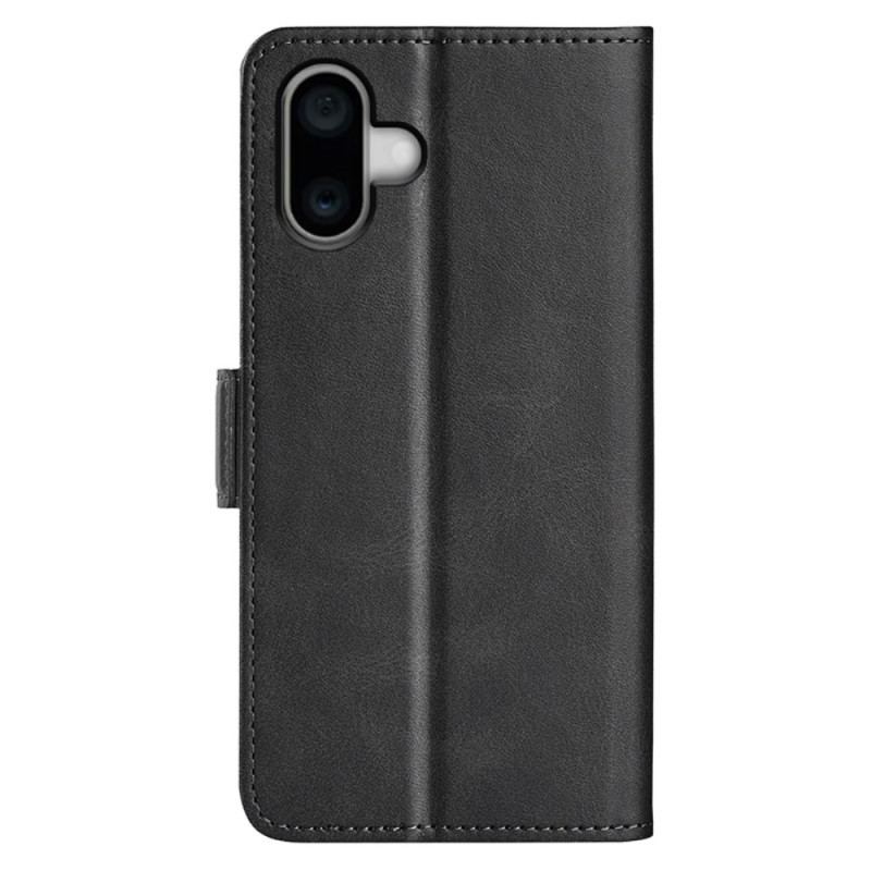 Housse iPhone 16 Plus Double Fermoir