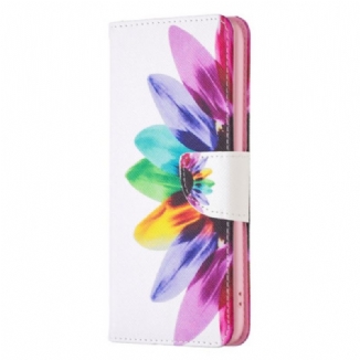 Housse iPhone 16 Plus Fleur Aquarelle