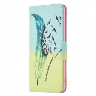 Housse iPhone 16 Plus Plume et Oiseaux