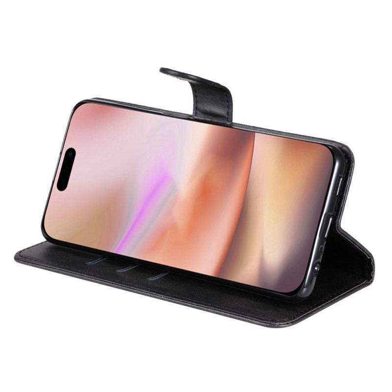 Housse iPhone 16 Plus Poche à Fermeture Éclair