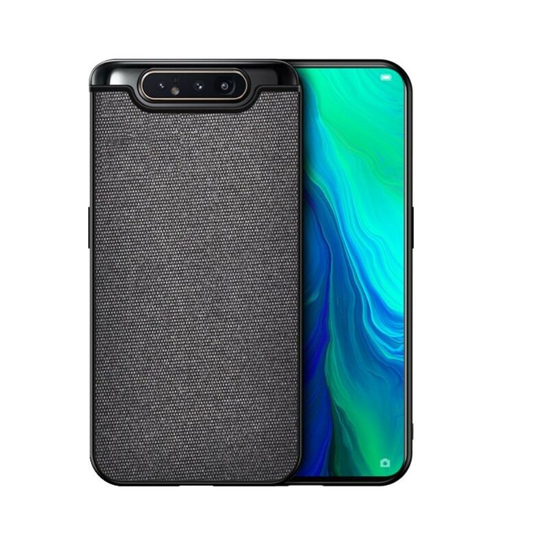 Coque Samsung Galaxy A90 / A80 Effet Cuir et Tissage