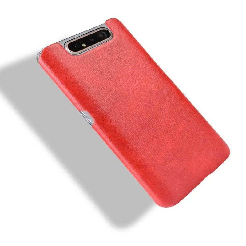 Coque Samsung Galaxy A90 / A80 Effet Cuir Litchi