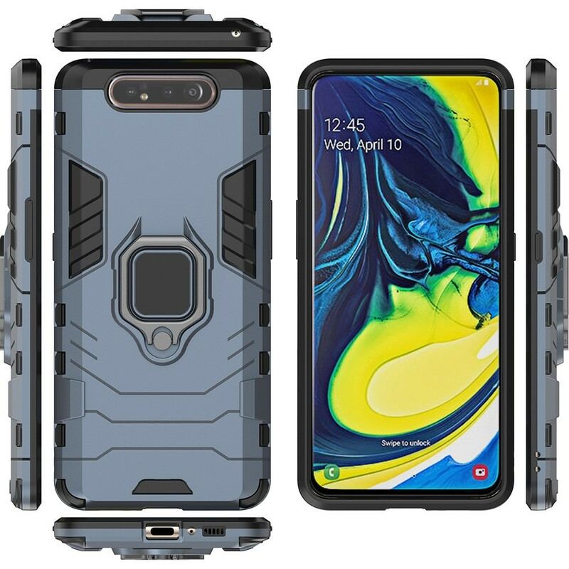 Coque Samsung Galaxy A90 / A80 Ring Résistante