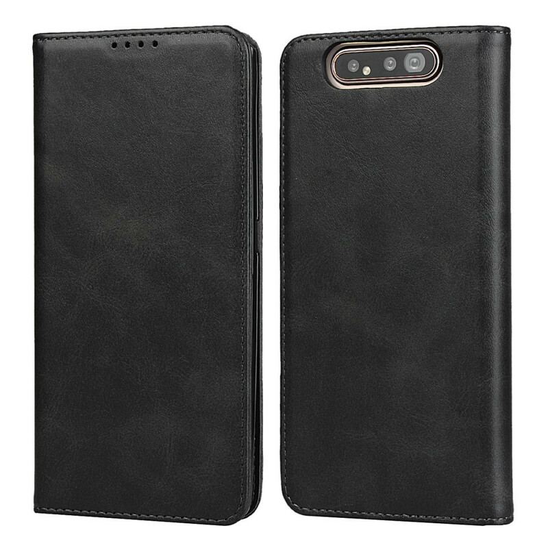 Flip Cover Samsung Galaxy A90 / A80 Simili Cuir Coutures