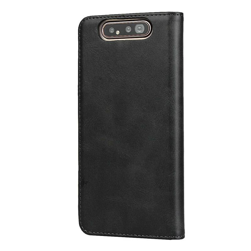 Flip Cover Samsung Galaxy A90 / A80 Simili Cuir Coutures