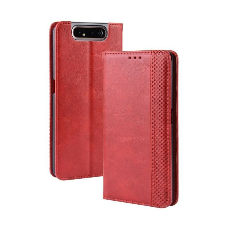 Flip Cover Samsung Galaxy A90 / A80 Simili Cuir Stylisé