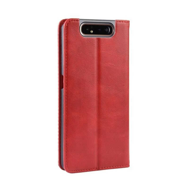 Flip Cover Samsung Galaxy A90 / A80 Simili Cuir Stylisé