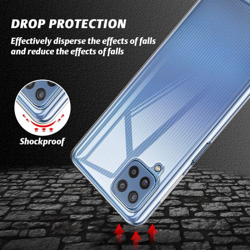 Coque Samsung Galaxy M32 Combo Coque et Verre trempée Écran