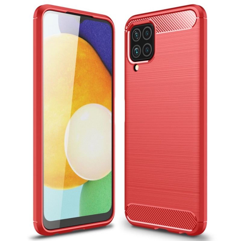 Coque Samsung Galaxy M32 Fibre Carbone Brossée