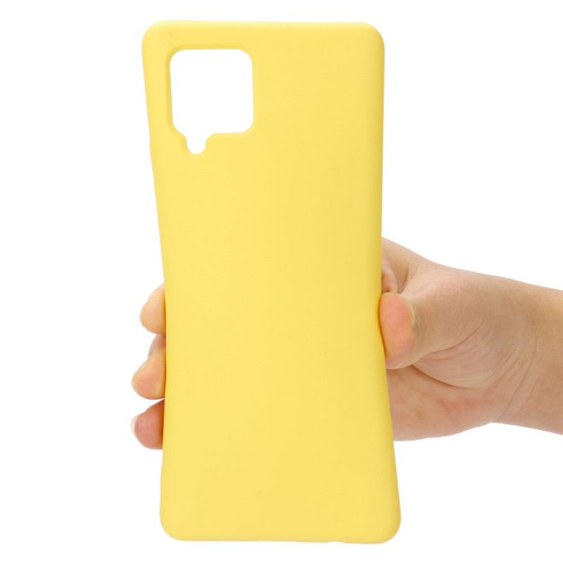 Coque Samsung Galaxy M32 Silicone Liquide avec Lanière